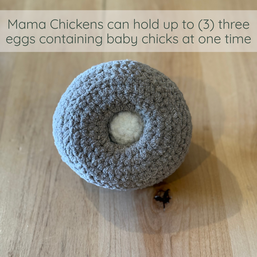 Mama Chicken & Hatching Chick
